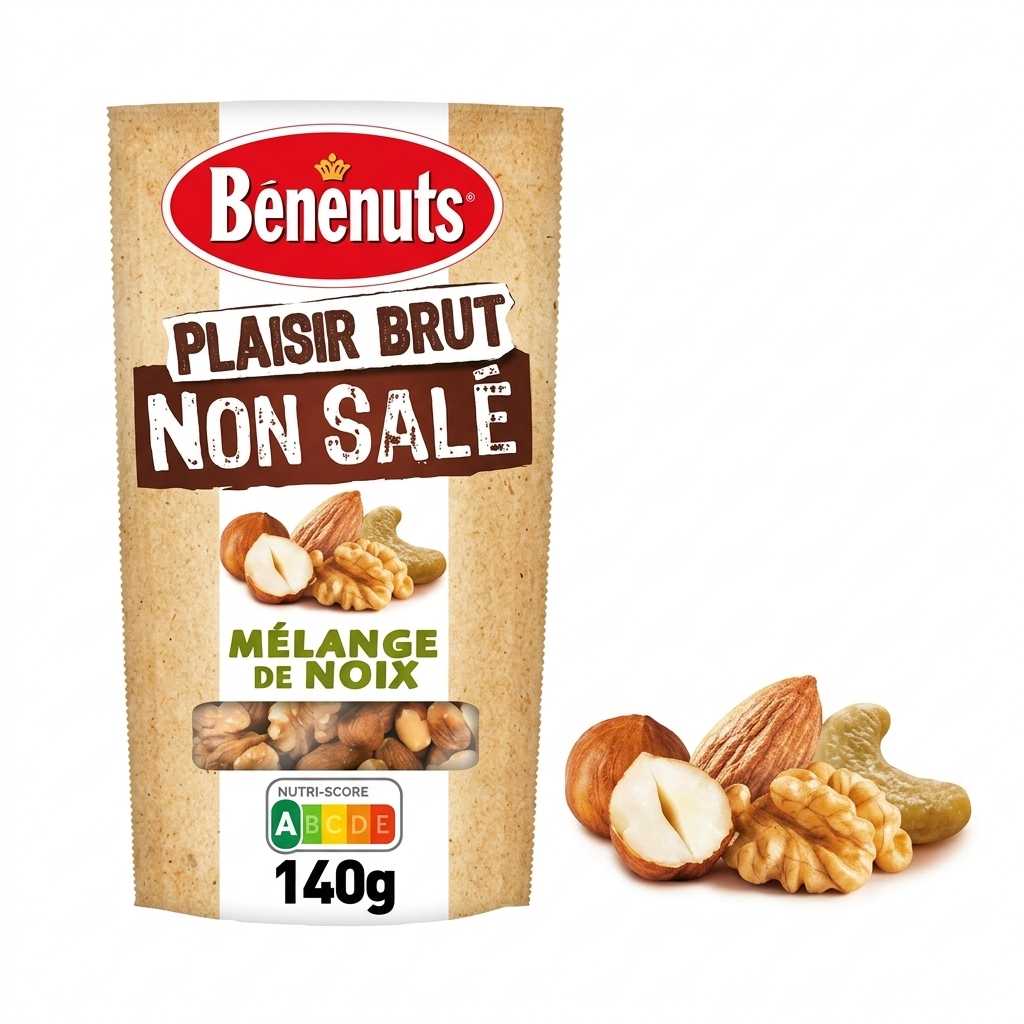 BENENUTS MESCLA NUECES S/SAL 140GR